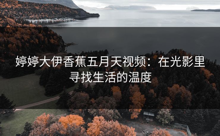 婷婷大伊香蕉五月天视频：在光影里寻找生活的温度